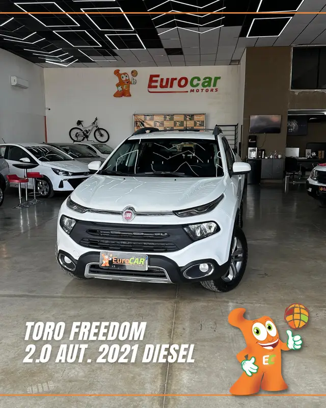 Carro Fiat Toro 2021 2.0 TDI Freedom Auto 4WD