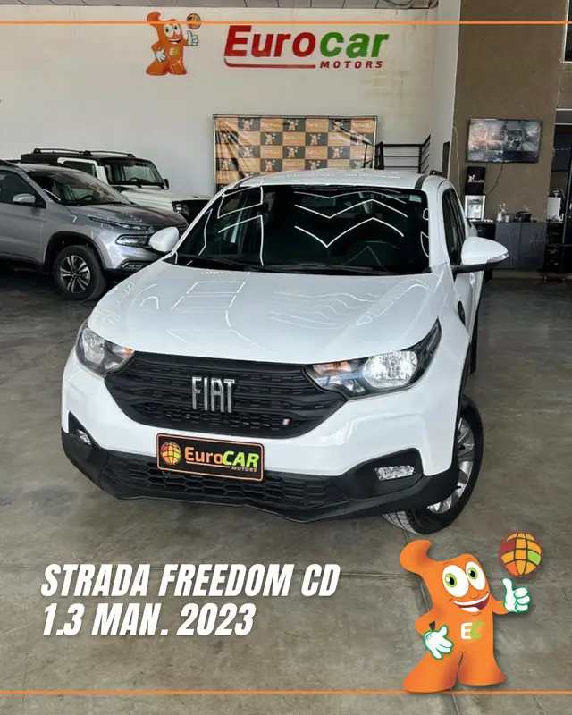 Carro Fiat Strada 2023 Freedom 1.3 CD (Flex)