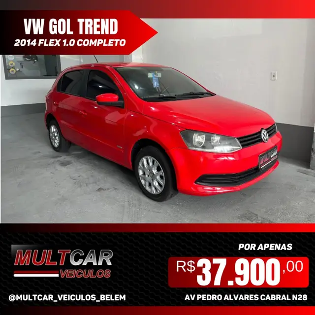 Carro Volkswagen Gol 2014 City (Trend) 1.0 Mi Total Flex