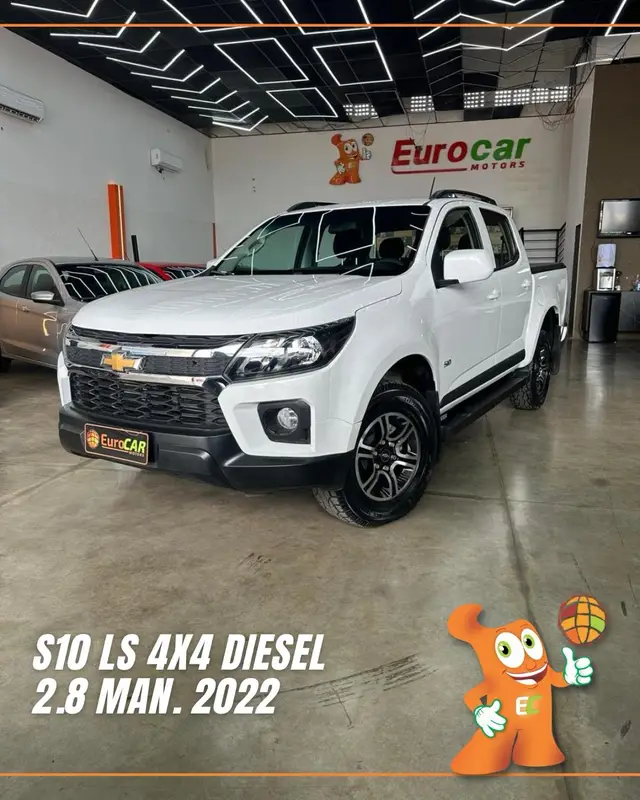 Carro Chevrolet S10 Cabine Simples 2022 S10 2.8 CTDi Cabine Simples LS 4WD