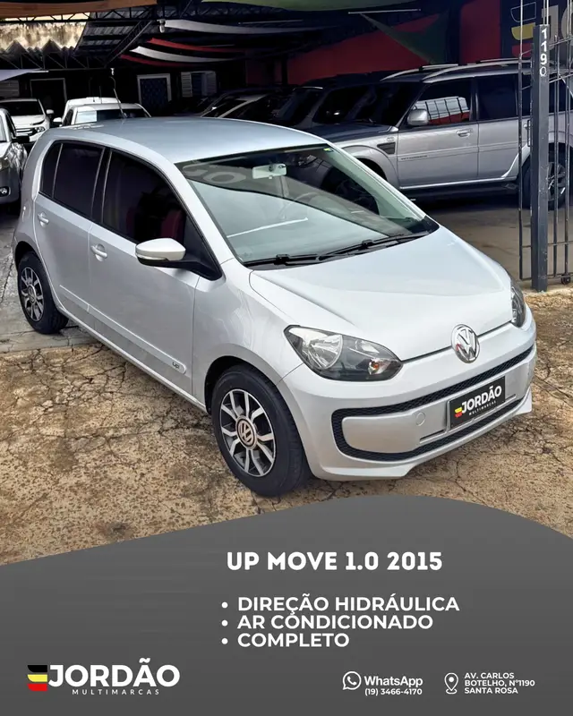 Carro Volkswagen Up! 2015 1.0 12v E-Flex move up! I-Motion 4p