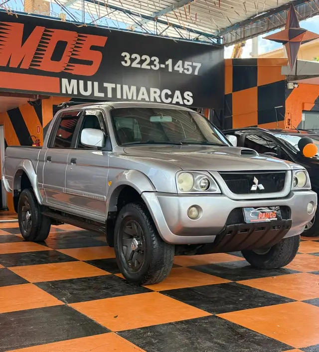 Carro Mitsubishi L200 2005 L 200 Sport RS 2.5 4x4
