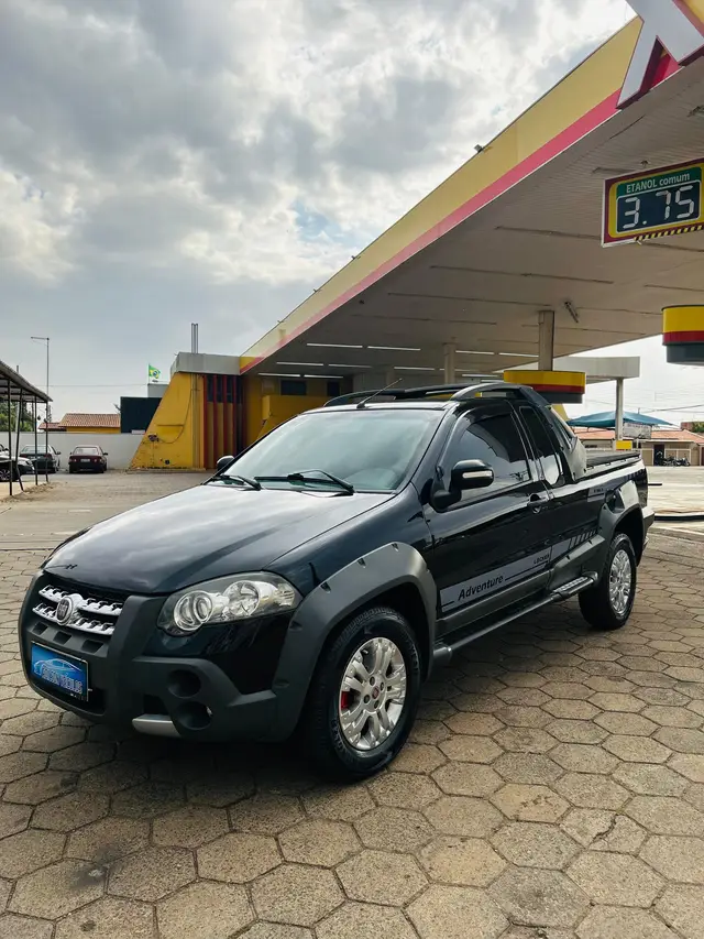 Carro Fiat Strada 2009 Adventure 1.8 8V (Flex) (Cabine Dupla)