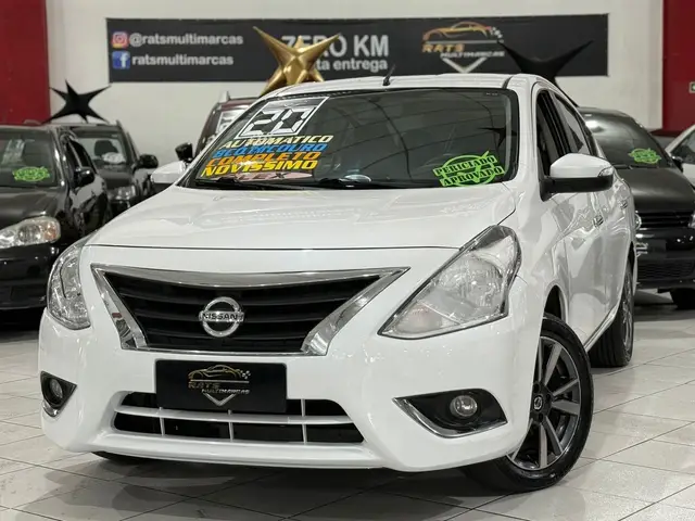 Carro Nissan Versa 2020 1.6 16V SL FlexStart CVT (Flex)