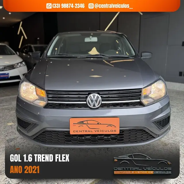 Carro Volkswagen Gol 2021 1.6 (Flex)