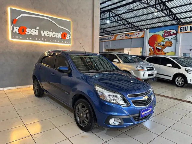 Carro Chevrolet Agile 2014 LTZ 1.4 Easytronic (Flex)