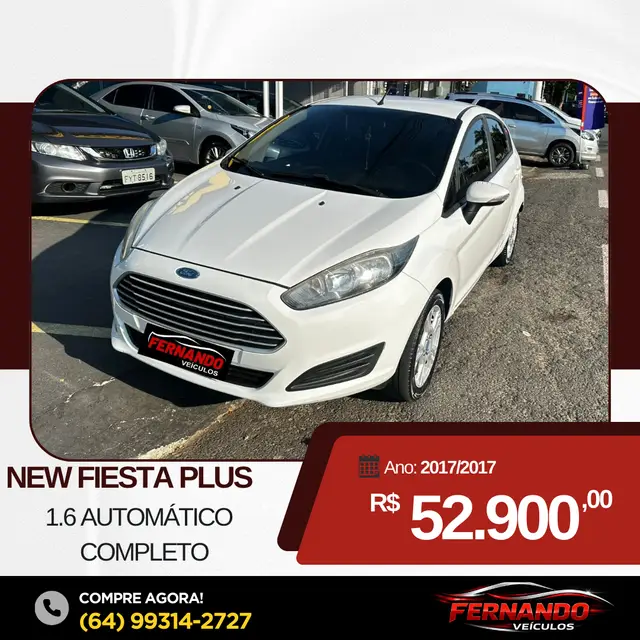 Carro Ford Fiesta Sedan 2017 SEL 1.6