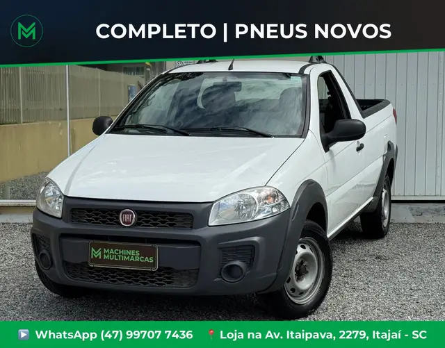 Carro Fiat Strada 2020 Hard Working 1.4 (Flex) (Cabine Simples)