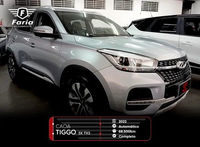 Carro CAOA Chery Tiggo 5X 2022 TXS 1.5 Turboflex (Aut)