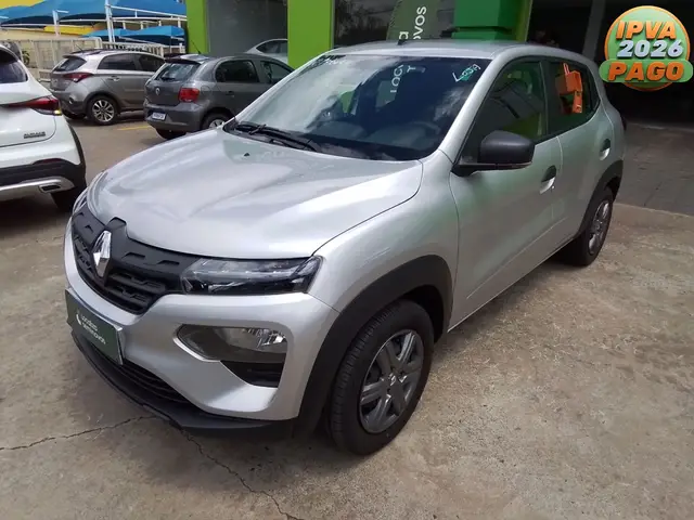 Carro Renault Kwid 2025 Zen 1.0 12v SCe (Flex)