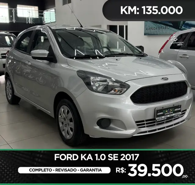Carro Ford Ka 2017 1.0 SE (Flex)