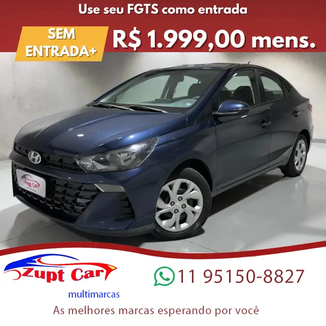 Carro Hyundai HB20S 2024 Comfort 1.0 (Flex)