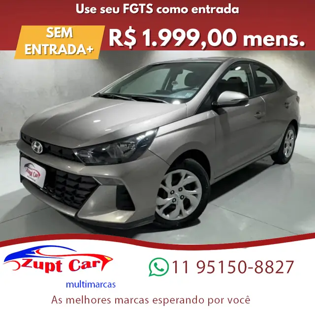 Carro Hyundai HB20S 2024 Comfort 1.0 (Flex)