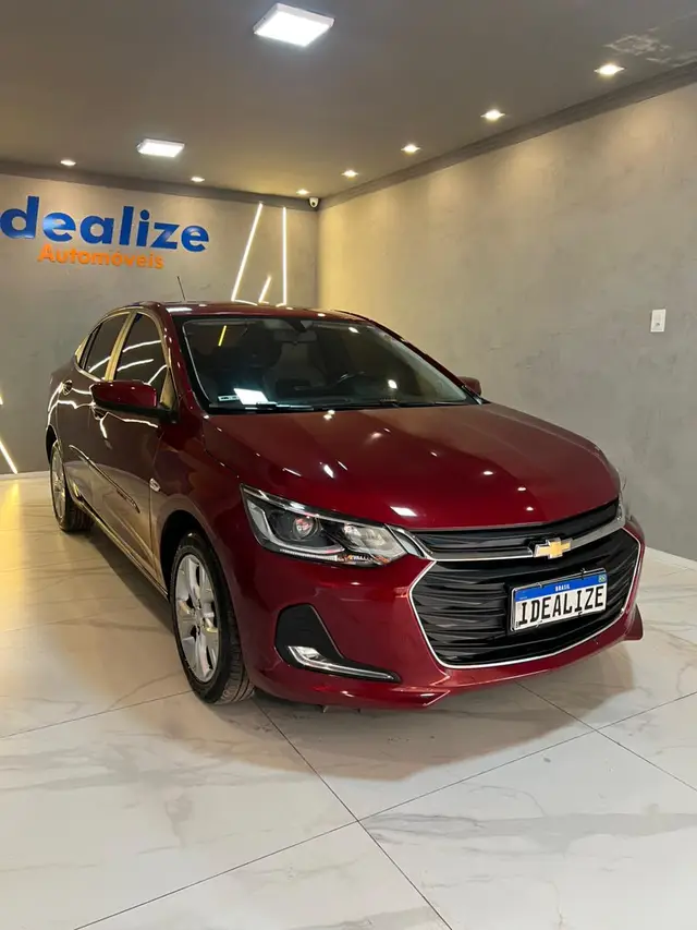 Carro Chevrolet Onix Plus 2021 1.0 Premier Turbo Flex (Aut)