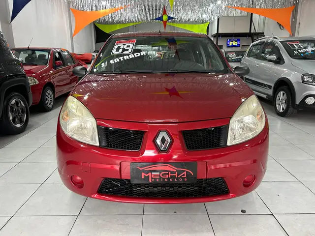 Carro Renault Sandero 2009 Authentique 1.0 16V (flex)