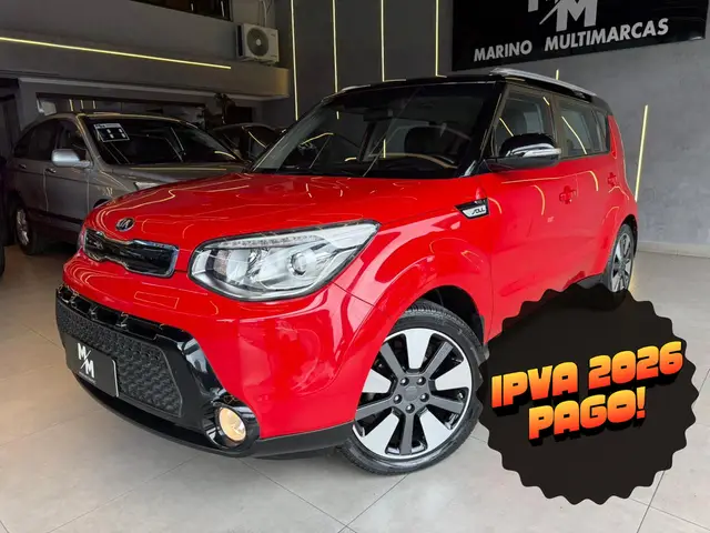 Carro Kia Soul 2016 EX 1.6 (Flex) (Aut) U260