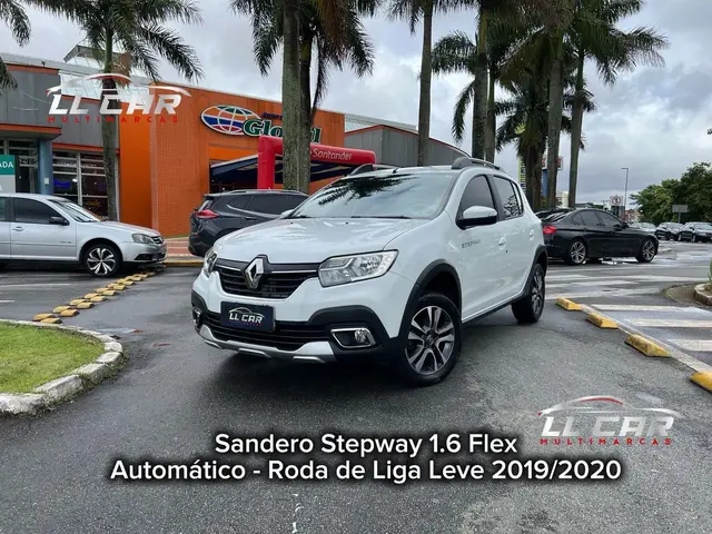 Carro Renault Sandero Stepway 2020 Easy R Flex 1.6 16V