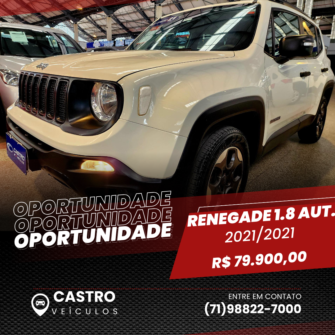 JEEP Renegade 1.8 4x2 (Aut) (Flex)