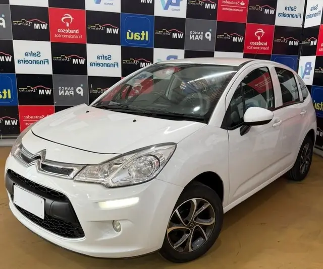 Carro Citroën C3 2017 Attraction 1.2 12V (Flex)