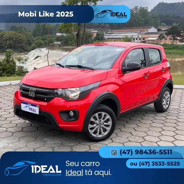 Carro Fiat Mobi 2025 Like 1.0