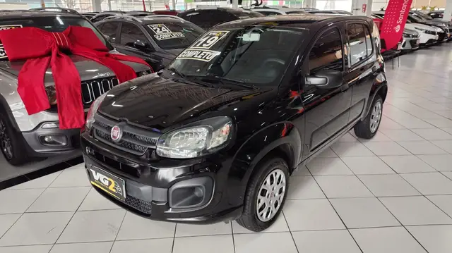Carro Fiat Uno 2019 Attractive 1.0 8V (Flex) 4p