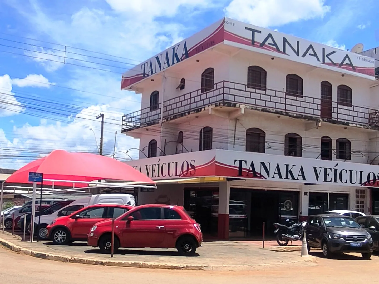Fachada da loja Veículos à venda em TANAKA VEICULOS - Brasília - DF