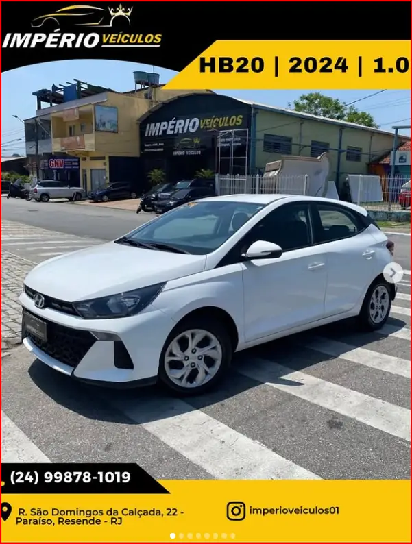 Carro Hyundai HB20 2024 Comfort 1.0 (Flex)