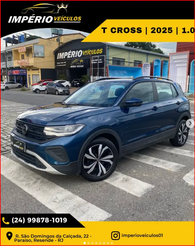 Carro Volkswagen T-Cross 2025 1.0 200 TSI 12V (Aut) (Flex)