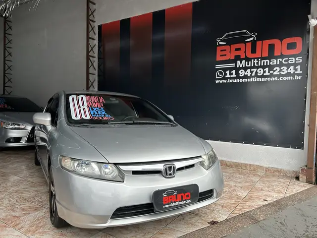Carro Honda Civic 2008 New  LXS 1.8 16V (Flex)