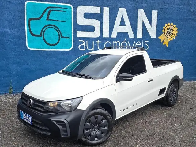 Carro Volkswagen Saveiro 2025 Robust Total Flex 16V