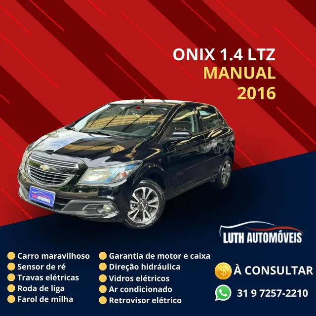 Carro Chevrolet Onix 2016 1.4 LTZ SPE/4