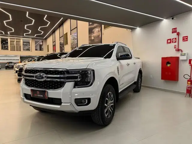 Carro Ford Ranger Cabine Dupla 2025 Black 2.0 Turbodiesel 4x2 (Aut.)