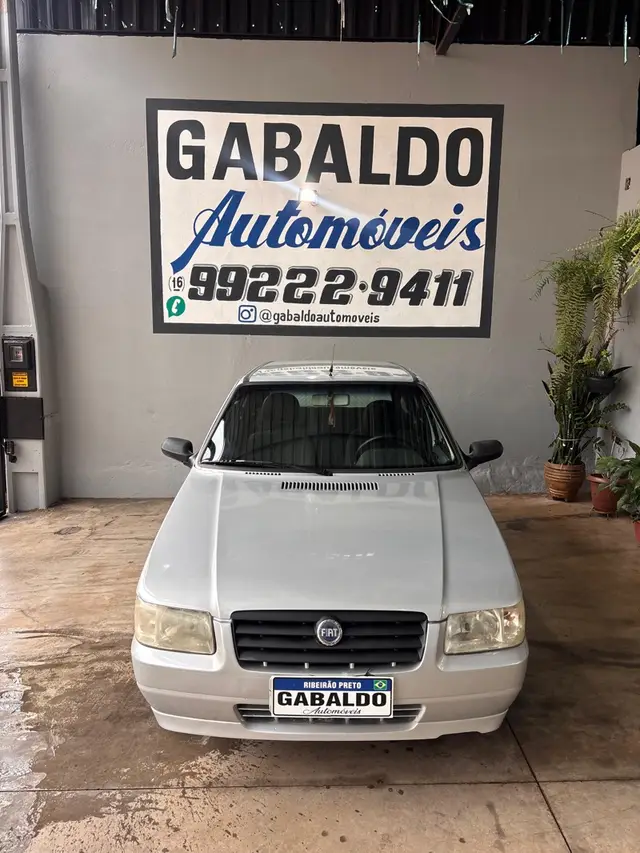 Carro Fiat Uno Mille 2008 Fire 1.0 (Flex)