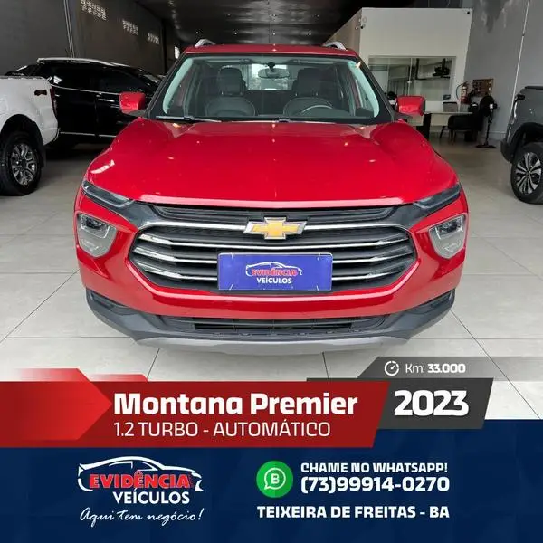 Carro Chevrolet Montana 2023 Premier 1.2 Turbo (Aut.)