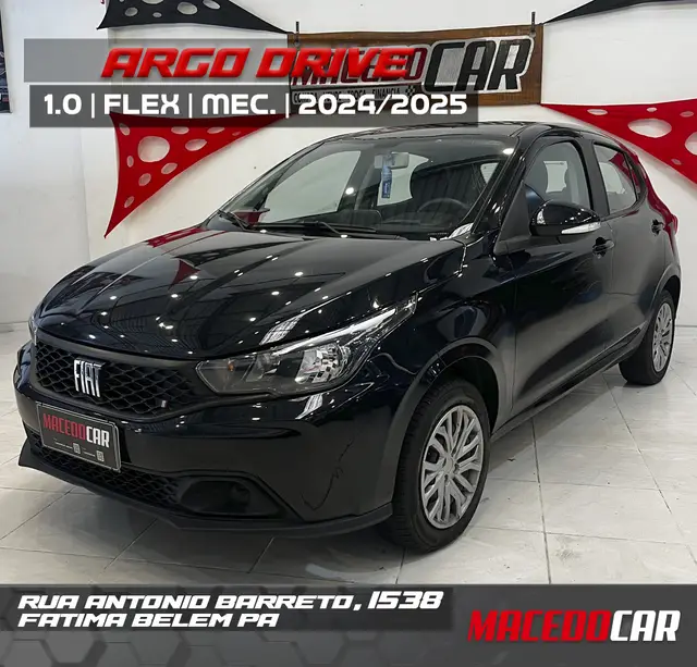 Carro Fiat Argo 2025 Drive 1.0