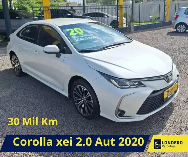 Carro Toyota Corolla 2020 2.0 XEi Multi-Drive S (Flex)