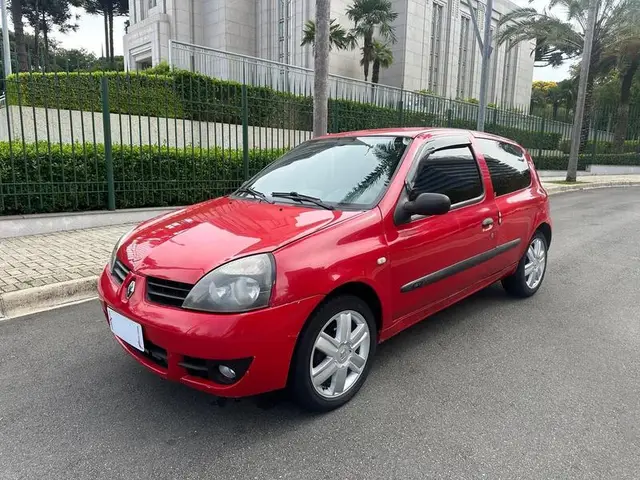 Carro Renault Clio 2008 Hatch. Authentique 1.0 8V