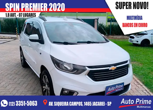 Carro Chevrolet Spin 2020 Premier 7S 1.8 (Aut) (Flex)