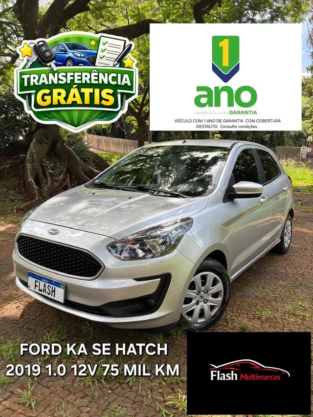 Carro Ford Ka 2019 1.0 SE (Flex)