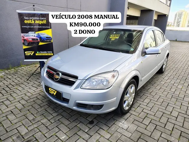 Carro Chevrolet Vectra 2008 Elegance 2.0 (Flex)