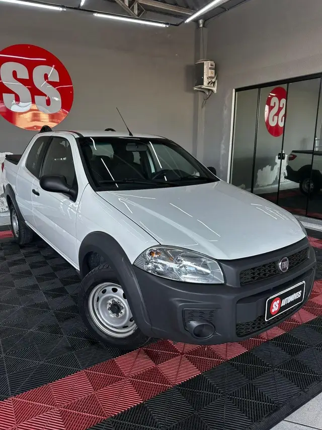 Carro Fiat Strada 2020 Hard Working 1.4 (Flex) (Cabine Dupla)