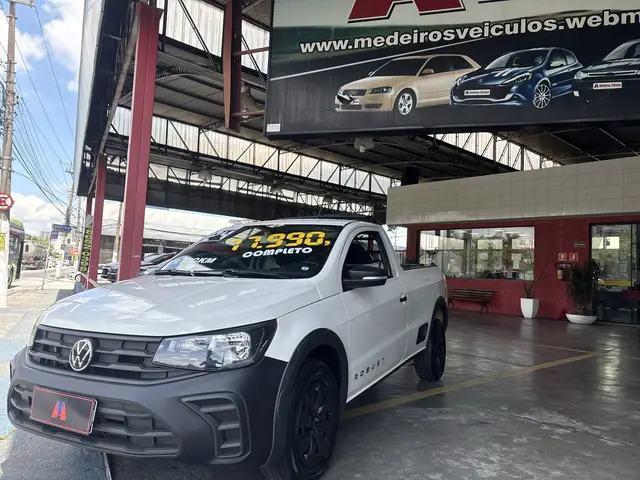 Carro Volkswagen Saveiro 2024 Robust Total Flex 16V