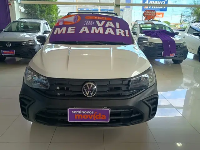 Carro Volkswagen Saveiro 2024 Robust Total Flex 16V