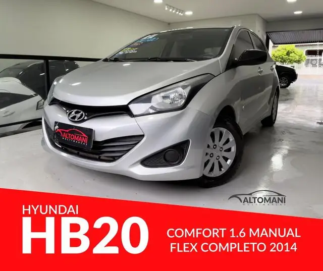 Carro Hyundai HB20 2014 1.6 Comfort (Flex)