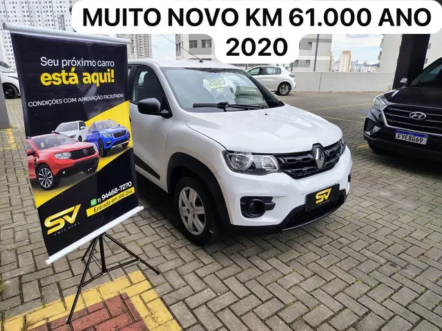 Carro Renault Kwid 2020 Zen 1.0 12v SCe (Flex)