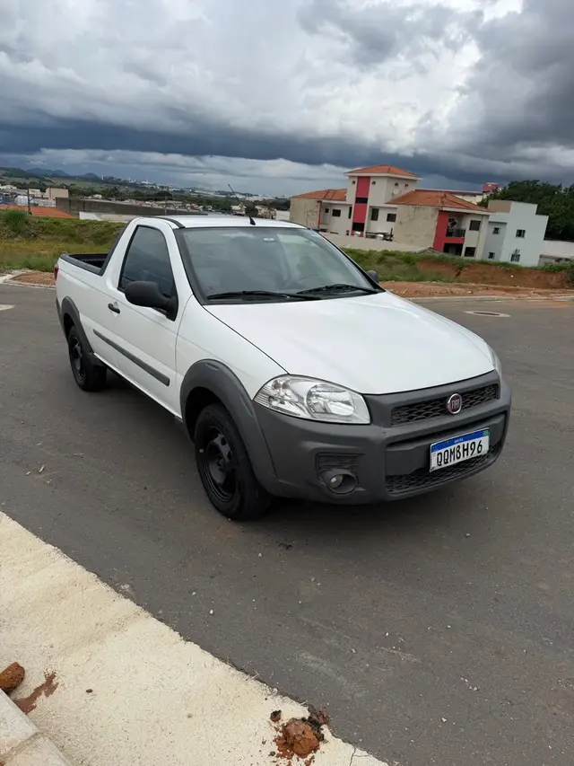 Carro Fiat Strada 2019 Hard Working 1.4 (Flex) (Cabine Simples)