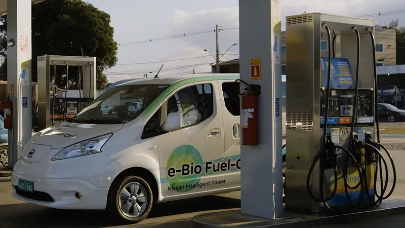 Nissan terá carros elétricos com célula de etanol para dispensar recarga
