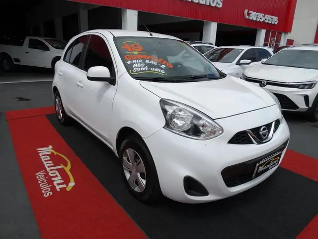 Carro Nissan March 2019 1.0 12V S (Flex)