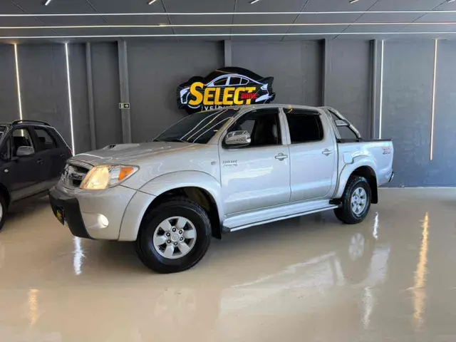 Carro Toyota Hilux Cabine Dupla 2008 Hilux SRV 4X4 3.0 (cab dupla) (aut)