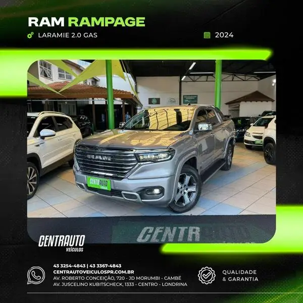 Carro Ram Rampage 2024 Laramie 2.0 Turbo